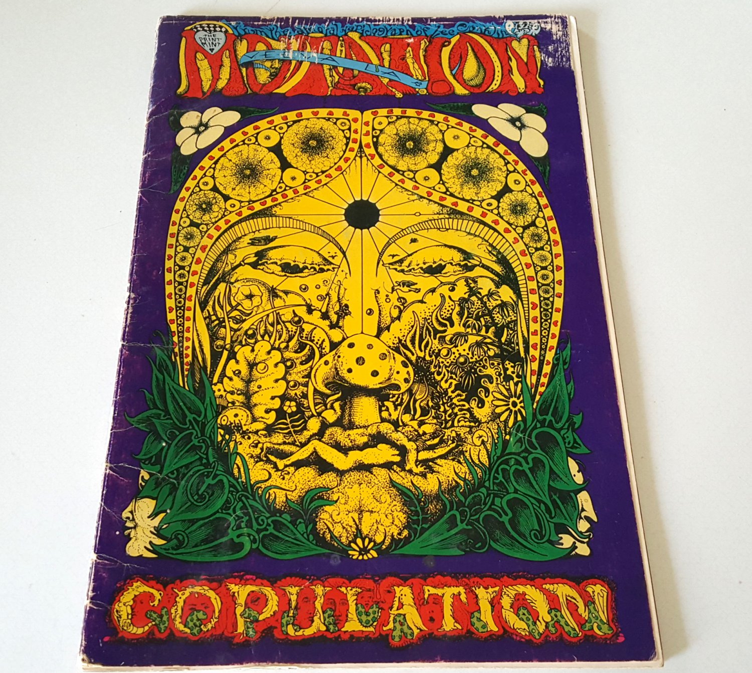 1971 Veeva la Mutation Copulation by Lee Conklin - Vintage Concert Art Poster Folio