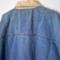 Vintage High Sierra Authentic Dungarees Denim Zip Shirt Jacket - XXL Corduroy Collar