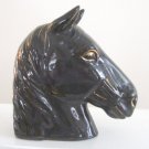 Vintage Wales Japan Redware Horse Head Figurine