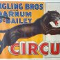 Vintage 1978 Ringling Bros. Circus Posters - Set of 6
