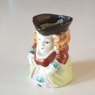 Vintage Occupied Japan Miniature Toby Style Creamer - Colonial Woman