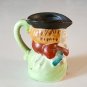 Vintage Occupied Japan Miniature Toby Style Creamer - Colonial Woman