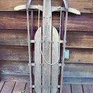 Antique Fleetwing SPRING TOP Flash Wooden Sled