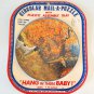 Vintage 1977 Circular Mail-A-Puzzle "HANG IN THERE BABY!"