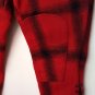 Vintage Wool Red & Black Plaid Hunting Pants w/ Suspenders - Size 32
