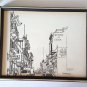 Bill Olendorf Signed Prints: San Francisco Scenes - Cable Car Golden Gate Bridge