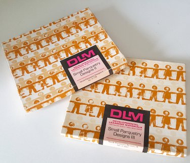 Vintage DLM Small Parquetry Designs II + III - Developmental Learning Materials