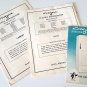 Vintage 1950s Sears Coldspot Refrigerator Operating Instructions & Repair Parts Lists (2)