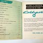 Vintage 1950s Sears Coldspot Refrigerator Operating Instructions & Repair Parts Lists (2)