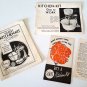 Vintage 1934 Gilbert Kitchen-Kit Instructions Booklets