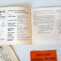 Vintage 1934 Gilbert Kitchen-Kit Instructions Booklets