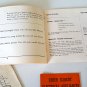 Vintage 1934 Gilbert Kitchen-Kit Instructions Booklets