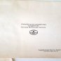 Vintage 1934 Gilbert Kitchen-Kit Instructions Booklets