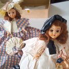 Vintage 1950s PMA Plastic Molded Art Sleepy Eye Dolls - Artist Painter &