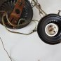 Vintage Ceiling Fixture Canopy Hanging Chain Socket & Wire Parts
