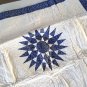 Vintage NOS 1992 The Smithsonian Collection by American Pacific - The Sunburst Quilt Blue Sham