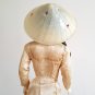 Vintage 1960s Vietnamese Souvenir Plastic Doll - 16&acirc;��