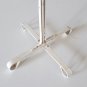 Vintage Metal Coffee Cup Mug Tree Rack Holder Stand - White