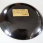 Vintage Couroc Serveware - Native American Pottery Jar Inlay Design on Black Resin Bowl