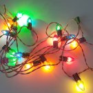 Vintage C7 Christmas Lights Strand - 18' circa 1950.