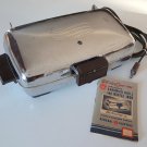 Vintage 1950s General Electric Combination Sandwich Grill & Waffle Iron 159G40