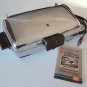 Vintage 1950s General Electric Combination Sandwich Grill & Waffle Iron 159G40