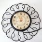 Vintage 1950s United Clock Corp. Electric Wall Clock Model 66 - needs repair