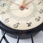 Vintage 1950s United Clock Corp. Electric Wall Clock Model 66 - needs repair