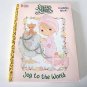 Vintage 1998 Golden Books Precious Moments Joy to the World Coloring Book