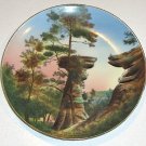 Vintage Handpainted Souvenir Plate - Stand Rock Dells of the Wisconsin for W. S. Blatchley Vintage Handpainted Souvenir Plate - Stand Rock Dells of the Wisconsin for W. S. Blatchley