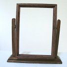 Antique Dresser Wooden Picture Swing Frame w/ Stand - 5" x 7"