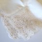 Battenberg Lace & Linen Card Table Tablecloth w/ Napkins