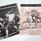 Vintage American Artist Magazines - February & March, 1951 Issues