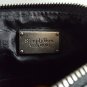 Simply Vera Wang Black Logo Clutch Bag Purse Wristlet Strap Wallet