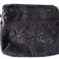 Simply Vera Wang Black Logo Clutch Bag Purse Wristlet Strap Wallet