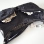 NOS Kmart Attention Black Multi-Zip-Pockets Shoulder Bag Purse