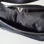 NOS Kmart Attention Black Multi-Zip-Pockets Shoulder Bag Purse