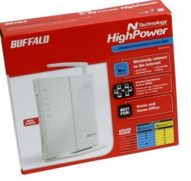 Buffalo High Power Wireless N150 Router and Access Point WHR-HP-GN