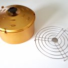 Vintage Rival Crock Pot Slow Cooker Bread n' Cake Bake Pan w/ Meat Rack