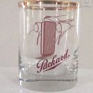 Vintage Mid-Century Antique Auto Packard Clear Glass Tumbler