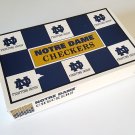 Vintage 1994 Collegiate Checkers: Notre Dame Fighting Irish - Gold vs Blue