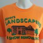 John's Landscaping T-Shirt - Large - Hi-Vis / Safety Orange