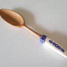 Vintage Delft Blue Handled Salad Server Spoon - Replacement