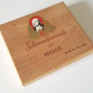 Vintage Schimmelpenninck Wood Cigar Box - 25 FRESCO Made in Holland Box