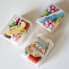 Vintage Souvenir Hand-painted Travel Mini Sewing Kits - Set of 3