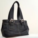 Coach Soho Satchel Purse Black Leather #A0851-F10911