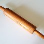 Vintage Farmhouse Oak Wooden Rolling Pin