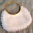 Vintage Aurora Borealis Sequin Beaded Crystal Evening Bag - Hong Kong