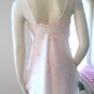 Vintage 1990s Val Mode Pink Rose Chemise Nightgown - Petite