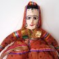 Indian Rajasthani Puppet Marionette Woman Traditional Dress